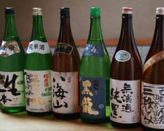 全国からの銘酒、焼酎等 自慢の魚料理との相性抜群です