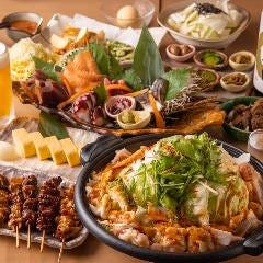 名物料理を詰め込んだご宴会コースは飲み放題付で4,500円～