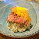 北海道産　ポテトサラダの炙りベーコン