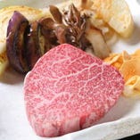 ●【北海道産A4黒毛和牛フィレコース】100g