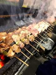 備長炭を使用しふっくらジューシーに焼き上げます♪