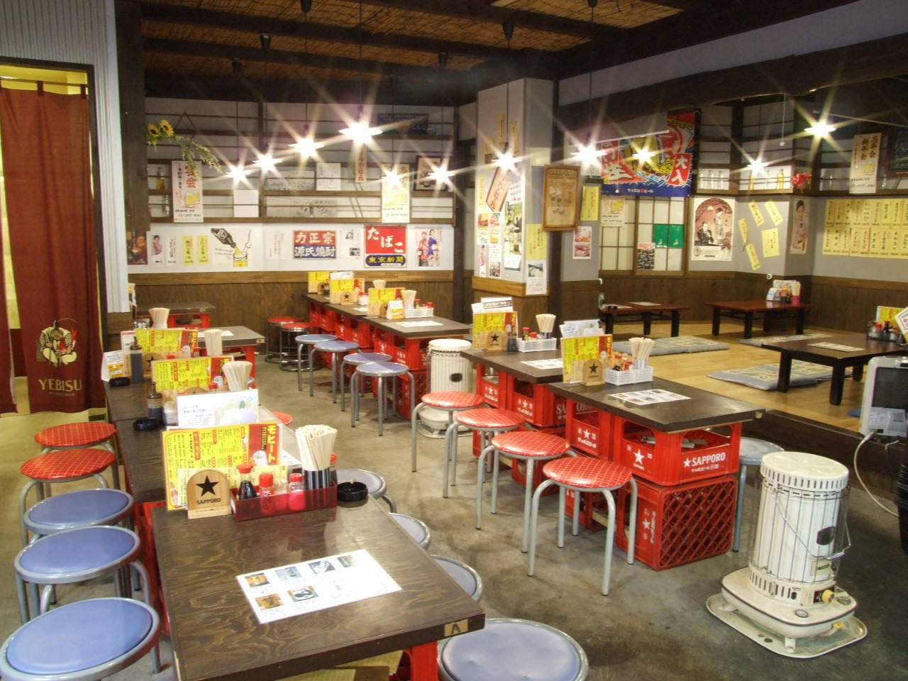 浅草酒場 岡本 ホッピー通り店 席 ぐるなび