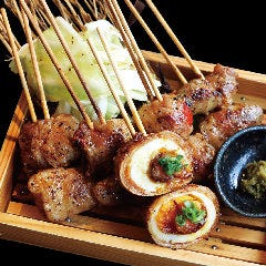 人気の!豚巻き串5本盛り 人気の!豚巻き串5本盛り