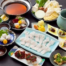 『旬』淡路産活はもをふんだんに使用！天ぷら・寿司・鍋！はも尽くしのフルコース