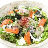 海鮮サラダ（わさび醬油ドレッシング）