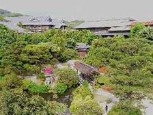 3,500坪の回遊式日本庭園