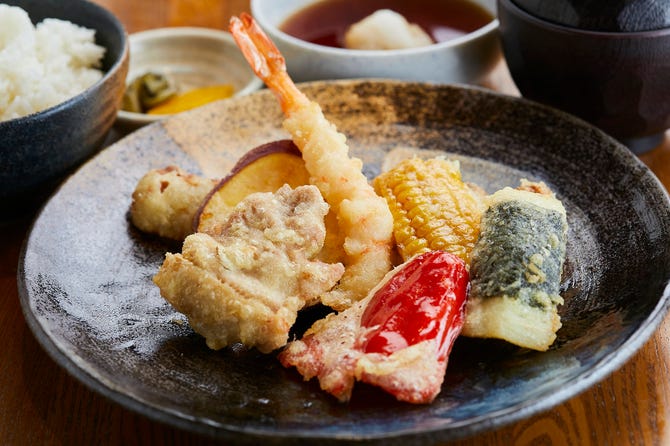 天ぷら なにわ瓢天 梅田スカイビル店 梅田 大阪駅 天ぷら ぐるなび