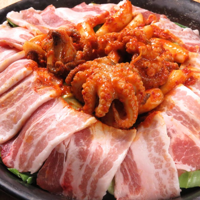 サムギョプサル食べ放題 韓国料理 Okoge 梅田東通り店 東通り 堂山 韓国料理 ぐるなび