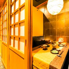 当店は全席個室を完備している和食居酒屋です。