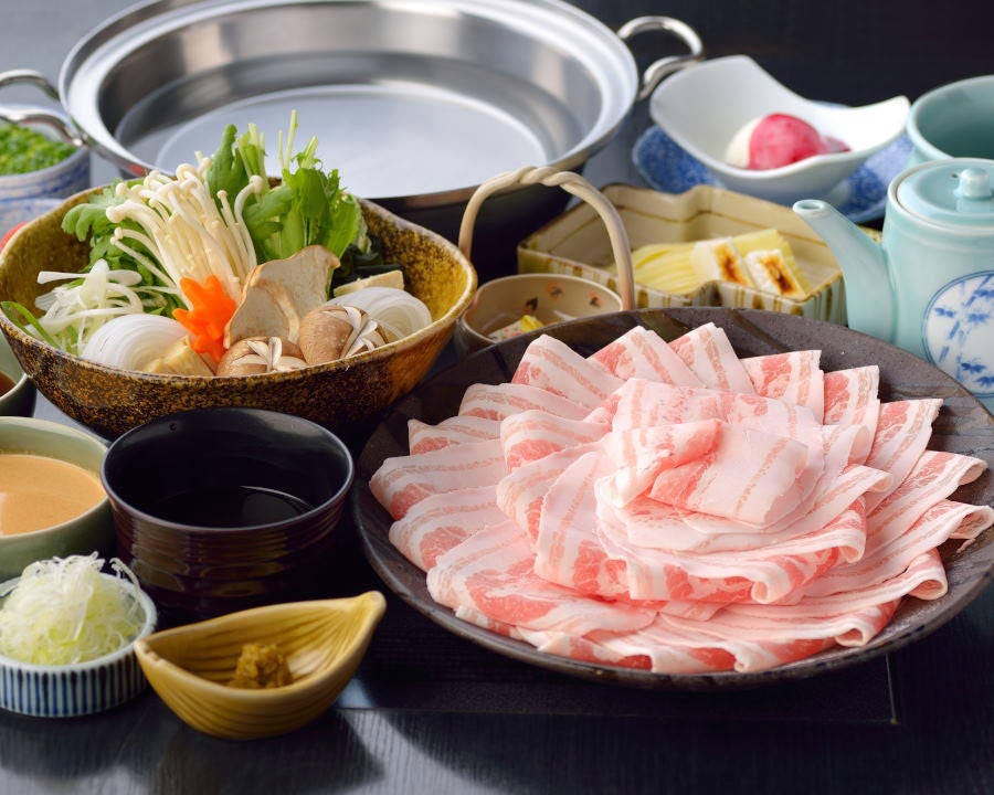 しゃぶ禅 仙台店 コース 鹿児島産 黒豚しゃぶしゃぶ食べ放題 ぐるなび