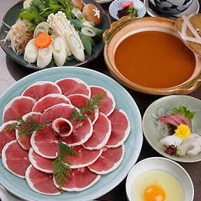 割烹・雑炊 大美 西天満_【期間限定】大阪ではちょっと珍しい ☆ぼたん鍋☆