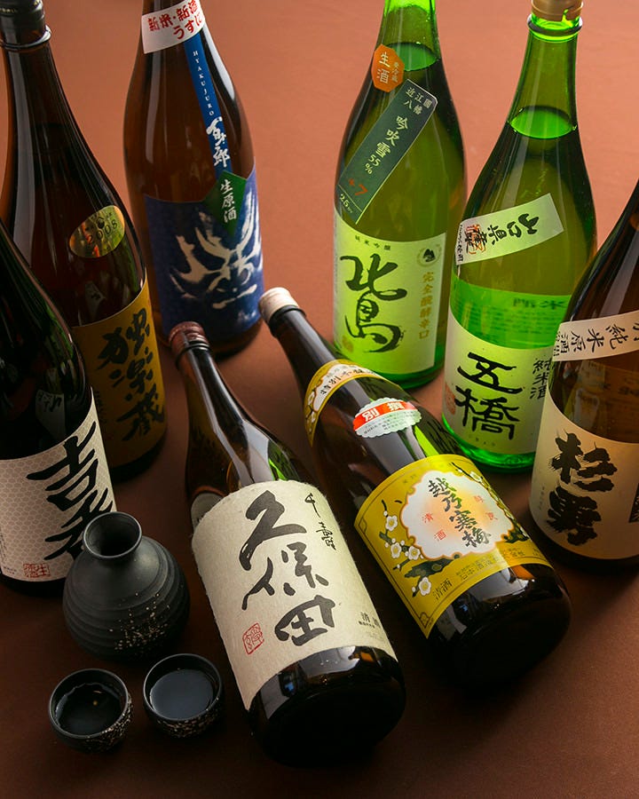 上質な“いち”の黒毛和牛は
旨い日本酒が合う