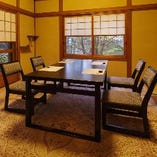 【畳テーブル席】茶室づくりの10名まで対応可能な個室
