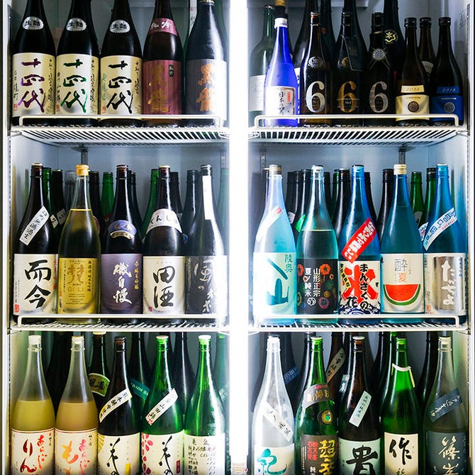 47都道府県の日本酒勢揃い 夢酒 新宿三丁目店 新宿 日本料理 ぐるなび