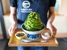 京都(日本)最初の宇治抹茶エスプーマ