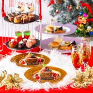 カスケード 銀座店_【Xmas★12/20.21.24.25限定★2時間】クリスマスAfternoon Tea×特製ブッシュドノエル付き