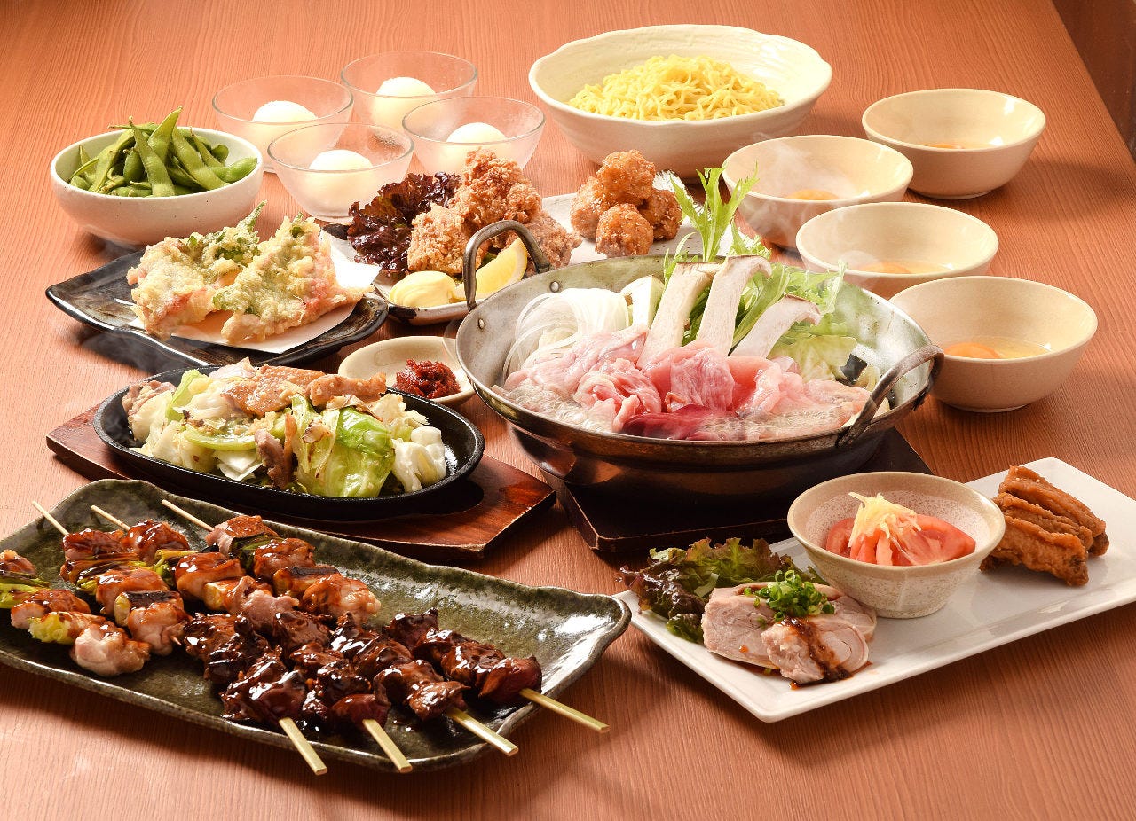 2時間飲み放題付 極上 あらゆる鶏料理を網羅 至極の鶏旨コース 全9品 の詳細 やきとりセンター 赤羽東口駅前店 赤羽 焼き鳥 ぐるなび 2時間飲み放題付 極上 あらゆる鶏料理を網羅 至極の鶏旨コース 全9品 の詳細 やきとりセンター 赤羽東口駅前店 赤羽 焼き鳥 ぐるなび