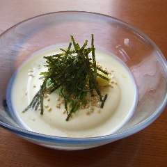 自家製おぼろ豆腐