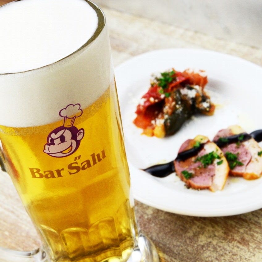 2ドリンク(生ビール・ハイボール等)＋前菜5種盛りあわせ1,100円