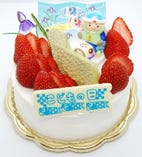 岡山県産　晴苺のこどもの日デコレーションケーキ