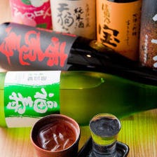 九州料理には九州の酒がよく合う