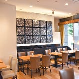 ハートンホテル西梅田1階：「Restaurant Garden 大阪駅前」（店内）ディナー・ランチ好評営業中！