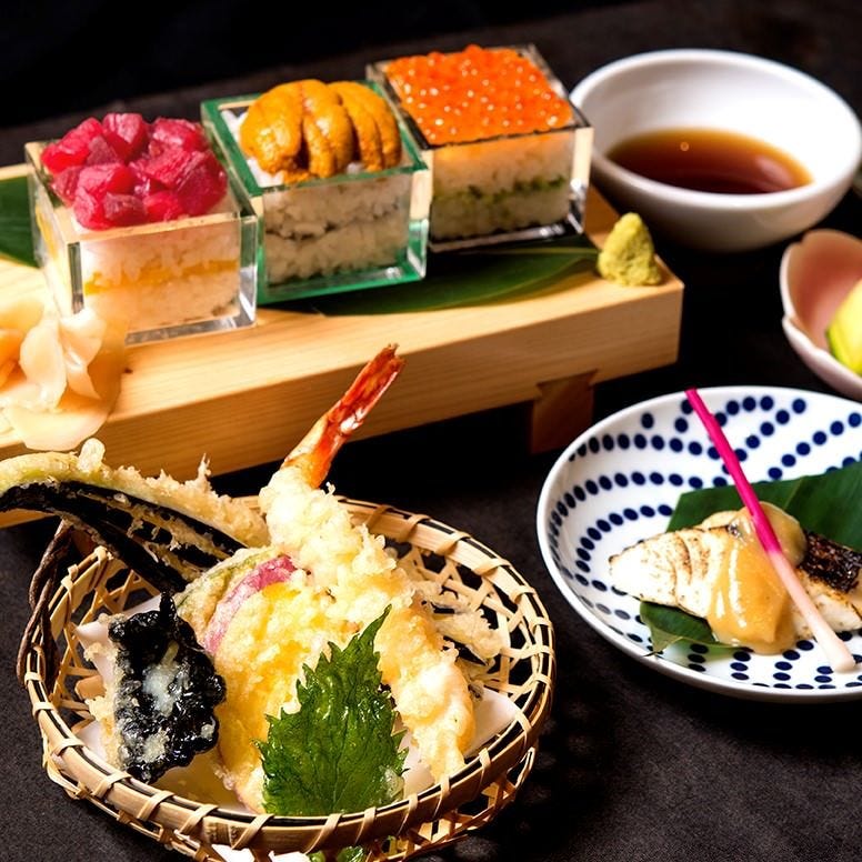 見た目もかわいい！人気の升寿司がランチに登場！