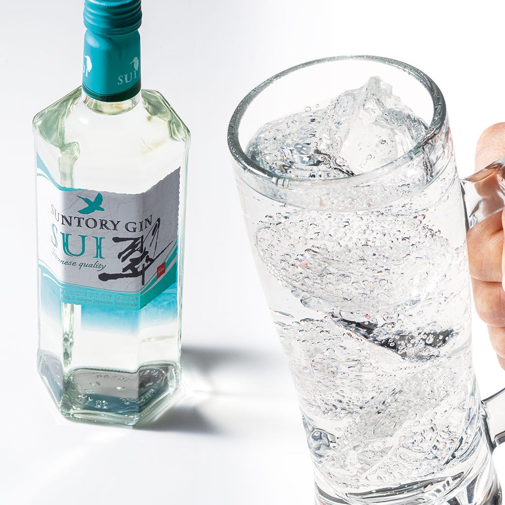 個室完備 まぐろ居酒屋 さかなや道場 名古屋駅太閤通口店_期間中毎日おトク♪爽やかな翠ジンソーダ割り299円（税込328円）