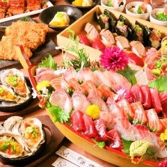 個室完備 まぐろ居酒屋 さかなや道場 名古屋駅太閤通口店_＜飲み会・宴会・打ち上げに◎＞2時間飲み放題付きコース3000円～！