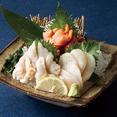 個室完備 まぐろ居酒屋 さかなや道場 名古屋駅太閤通口店_貝3種盛合せ