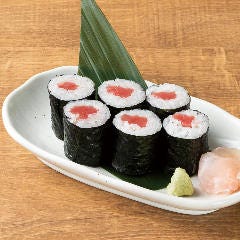 個室完備 まぐろ居酒屋 さかなや道場 名古屋駅太閤通口店_本まぐろ鉄火巻き＜細巻き＞