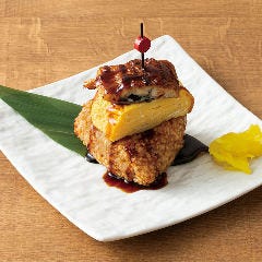 個室完備 まぐろ居酒屋 さかなや道場 名古屋駅太閤通口店_うな玉焼きおにぎり