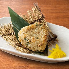 個室完備 まぐろ居酒屋 さかなや道場 名古屋駅太閤通口店_しらすと青じその焼きおにぎり