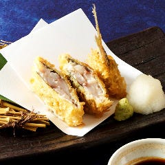 個室完備 まぐろ居酒屋 さかなや道場 名古屋駅太閤通口店_アジのレアフライ ～ワサビおろし～