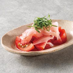 個室完備 まぐろ居酒屋 さかなや道場 名古屋駅太閤通口店_高リコピントマトの無限ガリトマト