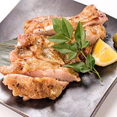 鳥岩塩一枚焼き