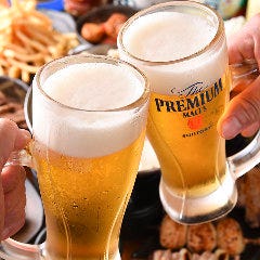 【2時間単品飲み放題】生ビールOK!!2195円（税込み)