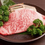 【web限定コース】①A5黒毛サーロイン＆A5神戸牛赤身ステーキのコース（鉄板焼きしゃぶ付）
