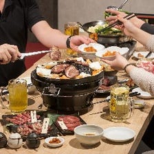 【特別宴会】熟成ラム肉3種等5,500円
