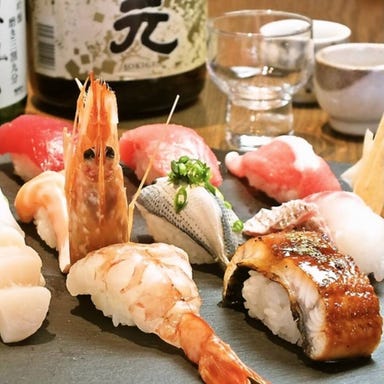 炉端居酒屋ぱぱらぎ_赤酢で握る本格寿司