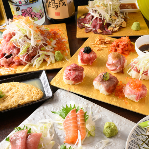 肉寿司・焼鳥食べ放題 完全個室 肉と海鮮 えさか堂 江坂本店