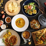 【2H飲み放題付】「ハラルコース」<10品>ハラル食材使用のインド料理|接待、会食、ムスリムの方におすすめ