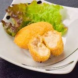 鶏ひき肉で作るとろ～り手作りクリームチーズコロッケ