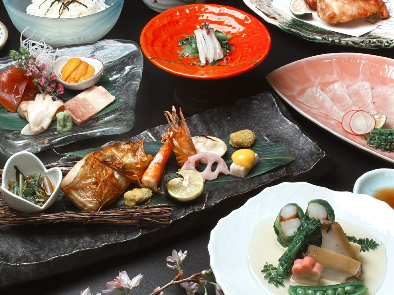 夢千代　とんかつ皿　タレ皿　箸　5組セット