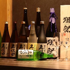 久保田全種、獺祭ございます！獺祭専用のグラスでどうぞ♪