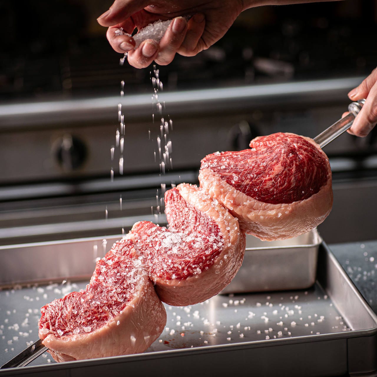 夜景 シュラスコ食べ放題 シュラスコテーブル 梅田店（梅田駅・大阪駅周辺/居酒屋） - 楽天ぐるなび