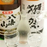 日本酒は本醸造から・純米・純米吟醸・大吟醸と幅広くラインＵＰ。