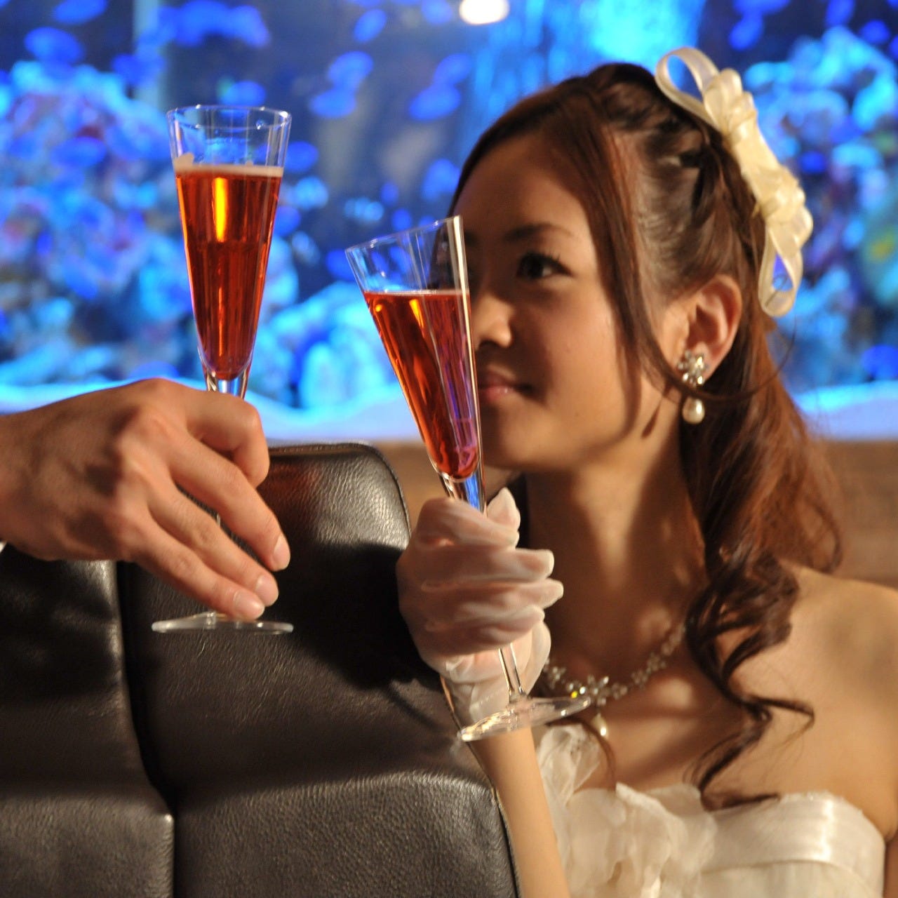 アクアリウムダイニング 新宿ライム メニュー 誕生日 記念日 ぐるなび