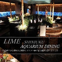 ［新宿東口ダイニングバー］アクアリウムダイニング 新宿ライムの画像