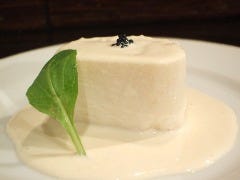 帆立の真丈胡麻クリーム